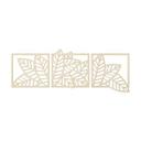 Juego de hojas de madera para decoración (3 piezas) - Álamo