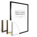 Póster Audrey Hepburn - La vida es una fiesta