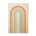 Træplakat Boho Rainbow
