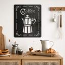 Vægdekoration akrylglas Kaffeskilt - Espresso kaffekande