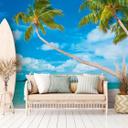 Fototapet Caribbean flair - Ikke-vævet tapet 3,75 m x 2,50 m