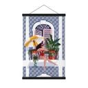 Póster de tela de vacaciones en el balcón - Tomljanovic