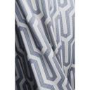 Vorhang mit verdeckten Schlaufen - Gardine beige silber - Vorhang blickdicht