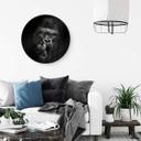 Tableau en verre Meermann - Le gorille - Rond