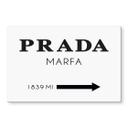 Glasschilderij Prada Marfa
