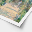Póster Monet - El jardín de Monet en Vétheuil