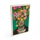 Cuadro de madera Frida Floral - Frida Floral Studio