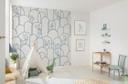 Tapet - Gem din Bambi - 250 x 250 cm