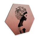 Hexagon Alu-Dibond Kopereffect - Ireland - Marianna