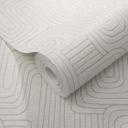 Grafisk tapet Opus beige