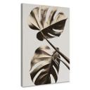 Lienzo 1X Estudio - Monstera dorada