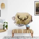 3D Wallsticker hjort i voks