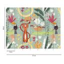 Livingwalls Kinderzimmer Tapete Metropolitan Stories THE WALL Vliestapete Dschungel Tiere bunt