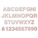 Letras Alu-Dibond - efecto cobre - fuente suiza