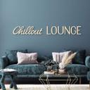 Letras de madera moderno chillout lounge de madera de álamo