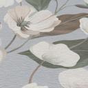 Ikke-vævet tapet, tapet med blomstermotiv Secret Garden grå