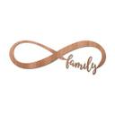 Arte en madera - Familia Infinita - Caoba