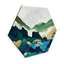 Hexagone - alu-Dibond SpaceFrog Designs - Dans les montagnes