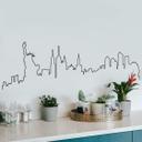 Muursticker New York Skyline Outline
