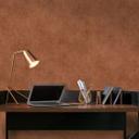 Papier peint intissé SHINY CONCRETE Elle Decoration 4, terracotta