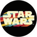 Selbstklebende Vlies Fototapete - Star Wars Typeface - 125 x 125 cm