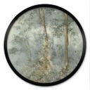 Poster Betoverd Bos - Ms Tiff - Rond