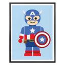 Plakat - Gomes - Captain America legetøj