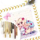 Póster La Doll Blanche - Chibi Belle