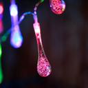LED Lichterkette Wassertropfen mehrfarbig