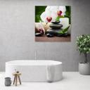 Canvasbillede, orkidéblomster Zen