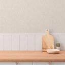 Papel pintado espiga texturado beige crema - Papel pintado no tejido discreto textil moderno