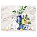 Azulejos Adhesivos composición mediterránea - lote de 12