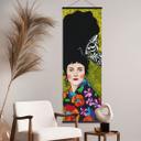 Póster de tela mujer con mariposa en el pelo - Hülya - Panorama