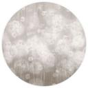 Bloemen Fotobehang dandelions dream in beige - Ms Tiff - rond - zelfklevend/niet-geweven