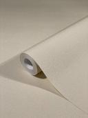 Non-woven tapet med en let skinnende beige ensfarvet tekstur af Harald Glööckler