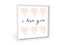 Wanddecoratie Confetti & Cream – I Love You