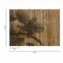 Tapet ShadeOfPalm1 beige brun - non-woven tapet Designwalls 2 - 2,55 x 3,5 m