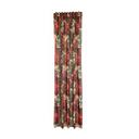 Homing Vorhang mit verdeckten Schlaufen Roja rot -  2.45 x 1.4 m