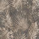 Papel pintado Selva sostenible - papel pintado Palmeras de A.S. Création gris oscuro beige 386383