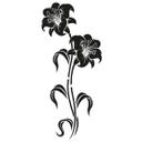Wallsticker - Lilje