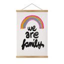 Tekstil plakat Treechild - We are Family