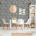 Architects Paper Floral Impression - Papier peint intissé fleuris, bleu
