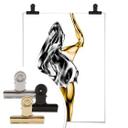 Plakat - Marini - Gold and Silver