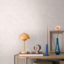 Papier peint intissé Retro - structure lin dans les tons gris & naturels
