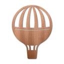 Décoration en bois acajou - Montgolfière