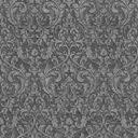 Ikke-vævet tapet Ornamental Ornamental Classic mat i antracit 