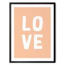 Póster Cartas de amor Melocotón