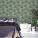 jungle tapet grønne blade - stue non-woven tapet palmeblad