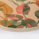 Cuadro de madera con plantas tropicales - Goed Blauw - Redondo