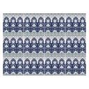 Azulejos Adhesivos Flores de Savar - Azul y blanco - Lote de 12
